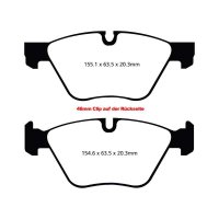 EBC Greenstuff 6000 Bremsbeläge Vorderachse passend...