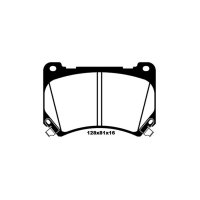 EBC Redstuff Bremsbeläge Vorderachse passend...