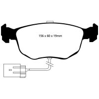 EBC Redstuff Bremsbeläge Vorderachse passend...