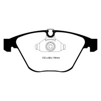 EBC Redstuff Bremsbeläge Vorderachse passend...