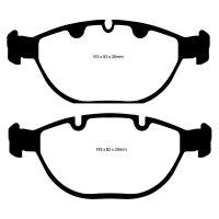 EBC Redstuff Bremsbeläge Vorderachse passend...