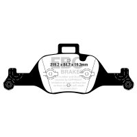 EBC Redstuff Bremsbeläge Vorderachse passend...