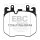 EBC Redstuff Bremsbeläge Vorderachse passend für BMW 7er (G11,G12) 740 e, Le