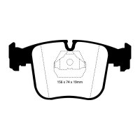 EBC Redstuff Bremsbeläge Vorderachse passend...