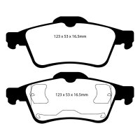 EBC Redstuff Bremsbeläge Hinterachse passend...