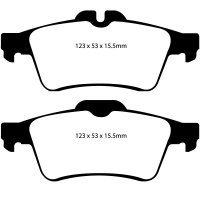 EBC Redstuff Bremsbeläge Hinterachse passend...