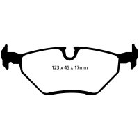 EBC Redstuff Bremsbeläge Hinterachse passend...