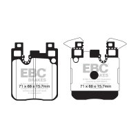 EBC Redstuff Bremsbeläge Hinterachse passend...