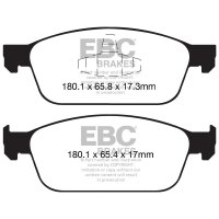 EBC Redstuff Bremsbeläge Hinterachse passend...