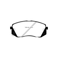 EBC Yellowstuff Bremsbeläge Vorderachse passend...