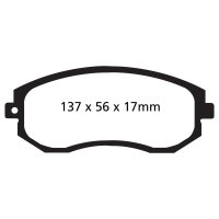 EBC Yellowstuff Bremsbeläge Vorderachse passend...