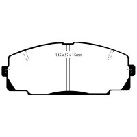 EBC Yellowstuff Bremsbeläge Vorderachse passend...