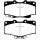 EBC Yellowstuff Bremsbeläge Vorderachse passend für Toyota Land Cruiser 90 J9 3.0 D-4D