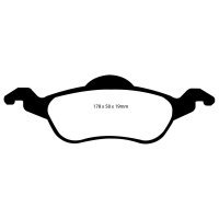 EBC Yellowstuff Bremsbeläge Vorderachse passend...