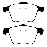 EBC Yellowstuff Bremsbeläge Vorderachse passend...