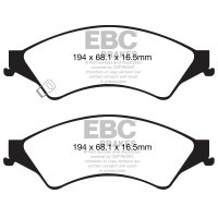 EBC Yellowstuff Bremsbeläge Vorderachse passend...