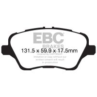 EBC Yellowstuff Bremsbeläge Vorderachse passend...