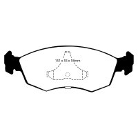 EBC Yellowstuff Bremsbeläge Vorderachse passend...