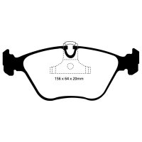 EBC Yellowstuff Bremsbeläge Vorderachse passend...