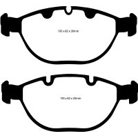 EBC Yellowstuff Bremsbeläge Vorderachse passend...