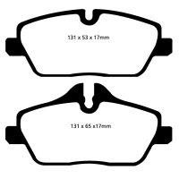 EBC Yellowstuff Bremsbeläge Vorderachse passend...