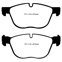 EBC Yellowstuff Bremsbeläge Vorderachse passend...