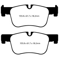EBC Yellowstuff Bremsbeläge Vorderachse passend...