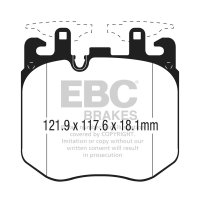 EBC Yellowstuff Bremsbeläge Vorderachse passend...