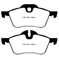 EBC Yellowstuff Bremsbeläge Vorderachse passend...