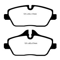 EBC Yellowstuff Bremsbeläge Vorderachse passend...