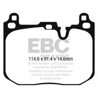 EBC Yellowstuff Bremsbeläge Vorderachse passend...