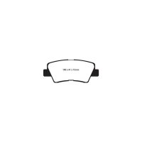 EBC Yellowstuff Bremsbeläge Hinterachse passend...