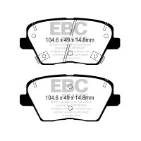 EBC Yellowstuff Bremsbeläge Hinterachse passend...