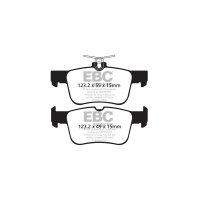 EBC Yellowstuff Bremsbeläge Hinterachse passend...