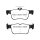 EBC Yellowstuff Bremsbeläge Hinterachse passend für Ford Kuga II DM2 2.0 TDCi 4x4
