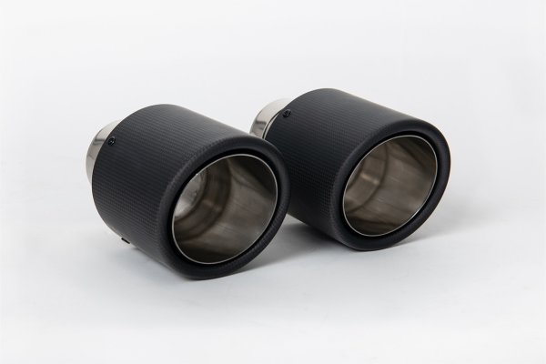 Milltek Sport Klappenabgasanlage passend für Toyota Yaris GR 1.6T - carbon Endrohre