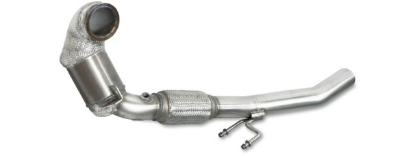 HJS Downpipe passend für Audi A1 V & VW Polo V GTI 1.8 Euro 6