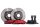 Tarox Bremsenkit Vorderachse 16 Zoll passend für Mini Clubman R55, Mini R53, Mini R56