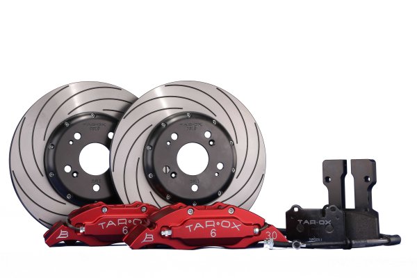 Tarox Bremsenkit Vorderachse 17 Zoll passend für Audi A1/S1 (8X1), A3/S3 (8L), TT (8N) & Seat Cordoba, Ibiza, Leon & Skoda Fabia, Octavia & VW Beetle, Golf Mk4, Polo Mk4/5