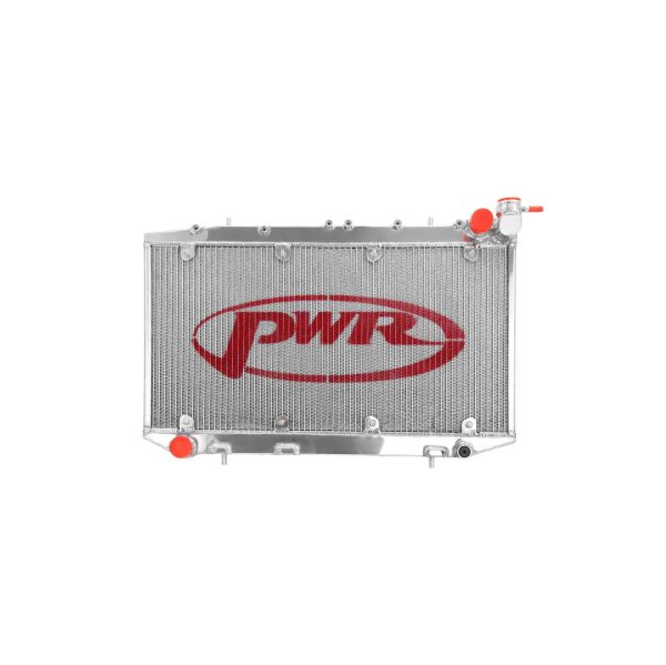 PWR Wasserkühler passend für Nissan Sunny (Pulsar) N14 GTI-R 90-95 (SPAL Lüfter)