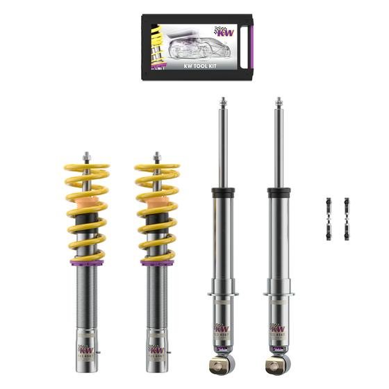 KW Gewindefahrwerk V3 inox (inkl. Stilllegung f. elektr. Dämpfer) 352200GF