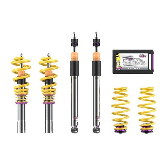 KW Gewindefahrwerk V3 inox (inkl. Stilllegung f. elektr. Dämpfer) 3521000R