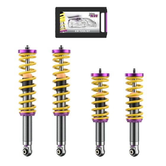 KW Gewindefahrwerk V3 Aluminium (inkl. Stilllegung f. elektr. Dämpfer) 35225085