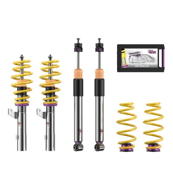 KW Gewindefahrwerk V3 inox (inkl. Stilllegung f. elektr. Dämpfer) 352800AT