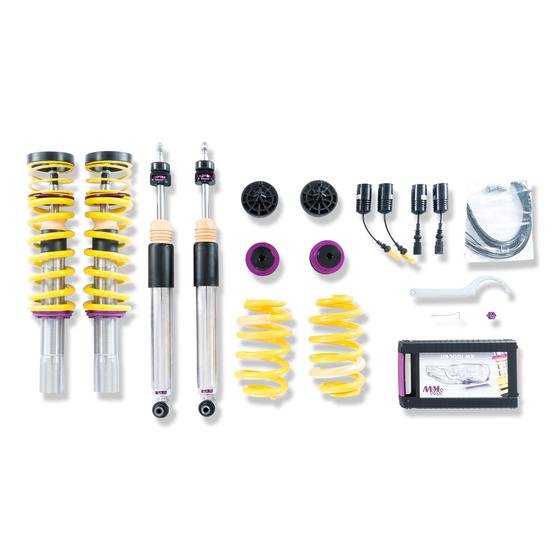 KW Gewindefahrwerk V3 inox (inkl. Stilllegung f. elektr. Dämpfer) 352100AU