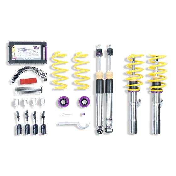 KW Gewindefahrwerk V3 inox (inkl. Stilllegung f. elektr. Dämpfer) 352800AZ