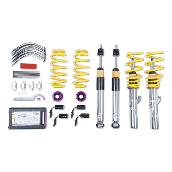 KW Gewindefahrwerk V3 inox (inkl. Stilllegung f. elektr. Dämpfer) 352800BD