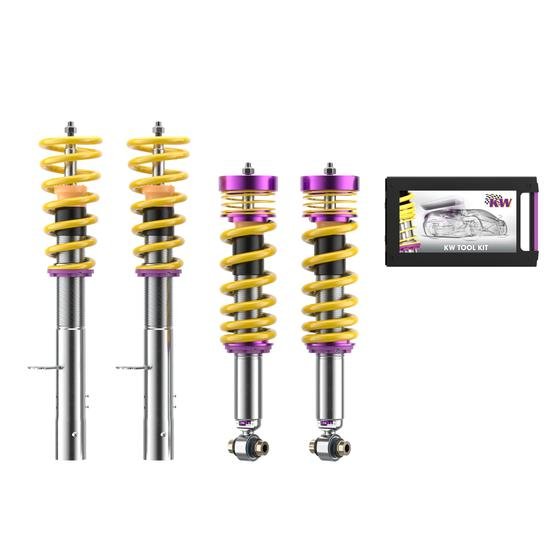 KW Gewindefahrwerk V3 inox (inkl. Stilllegung f. elektr. Dämpfer) 352200CR
