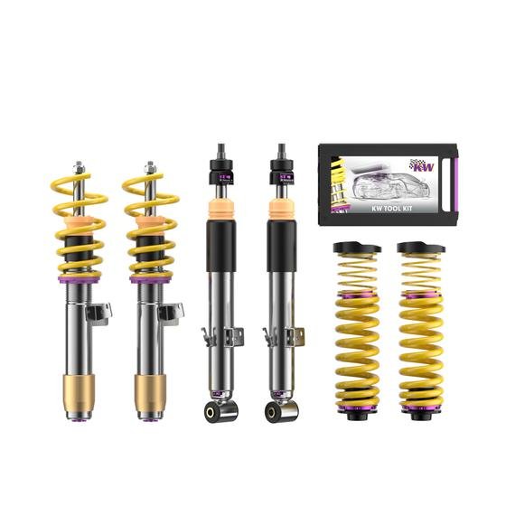 KW Gewindefahrwerk V3 inox (inkl. Stilllegung f. elektr. Dämpfer) 352200EB