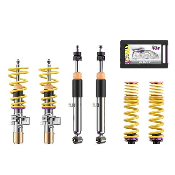 KW Gewindefahrwerk V3 inox (inkl. Stilllegung f. elektr. Dämpfer) 352200EY